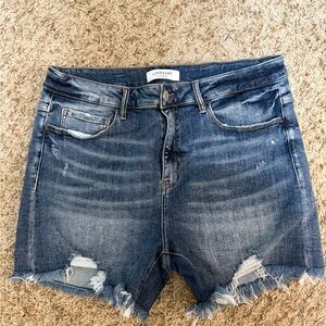 Loveever Women's Blue Jean Shorts